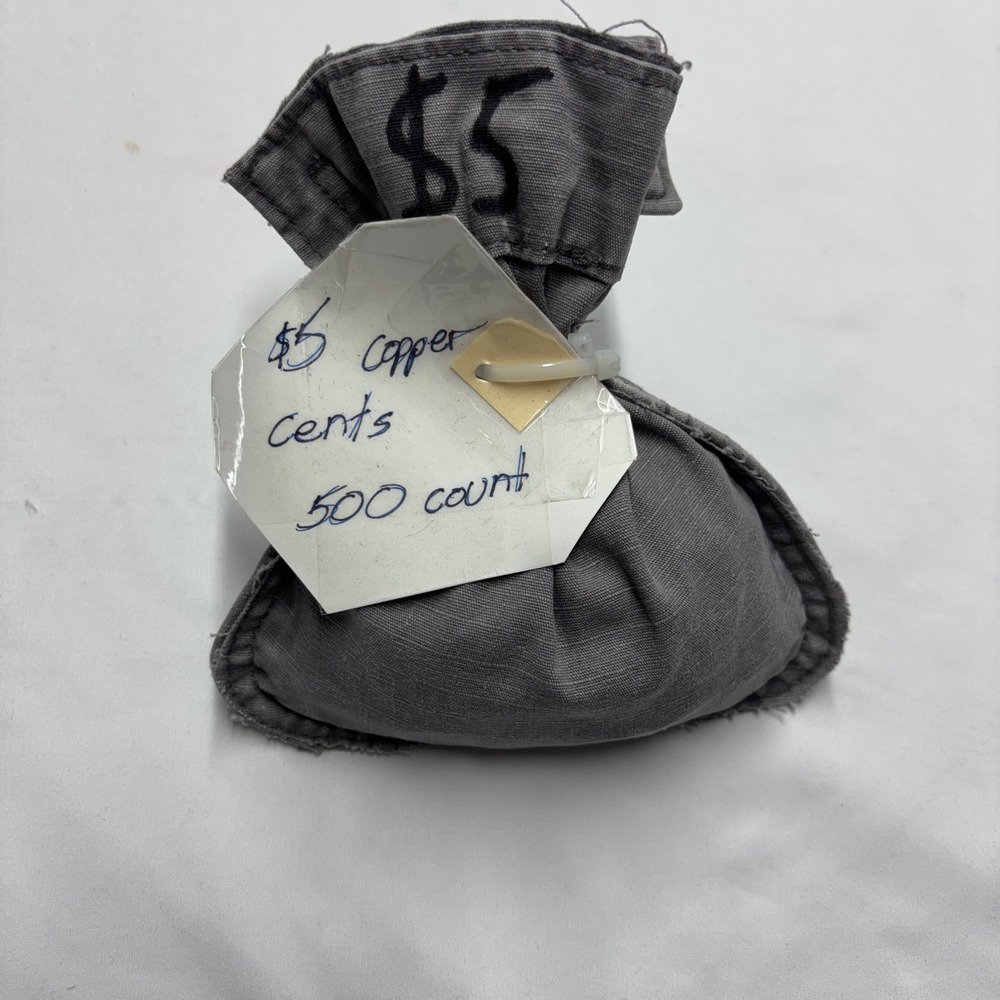 500 Machine-Sorted 95% CU Pennies $5 FV Pre 1982 & Verified 1982 Copper Cents
